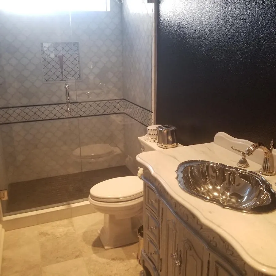 Professional plumbing work and bathroom remodeling in Worth