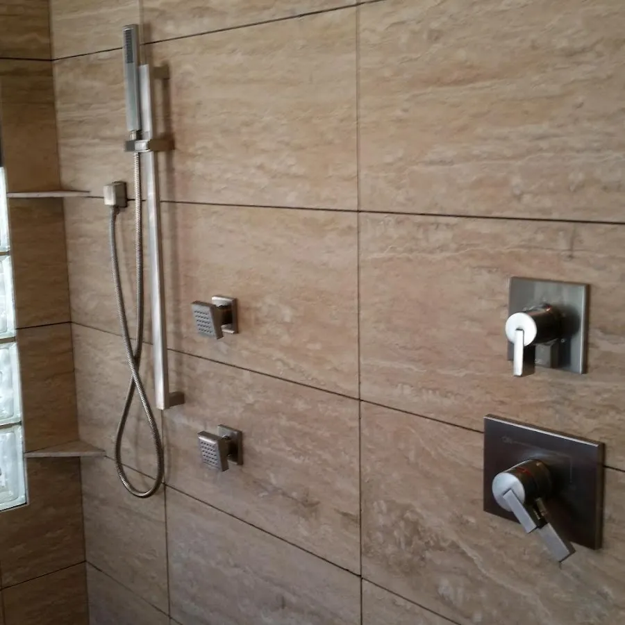 Shower fixture installation for Water Heater Replacement in Worth